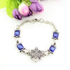 Butler Sebastian Blue Crystal Charm Bracelet