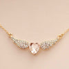 Angel Wings Love Heart Shape Necklace