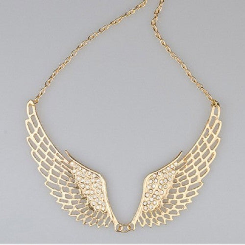 Angel Wings Choker Necklace