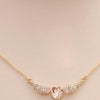 Angel Wings Love Heart Shape Necklace